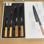 ZILLINGER Professional Japanese Knives 4-Piece Set - ZL-01 Lot Imported