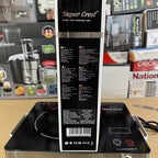 Super Crest High-Power Infrared Cooker 3500W - Model SCT-9004 6months warranty
