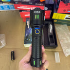 Lot Imported COBA  Rechargeable LED Flashlight-CB-G672D