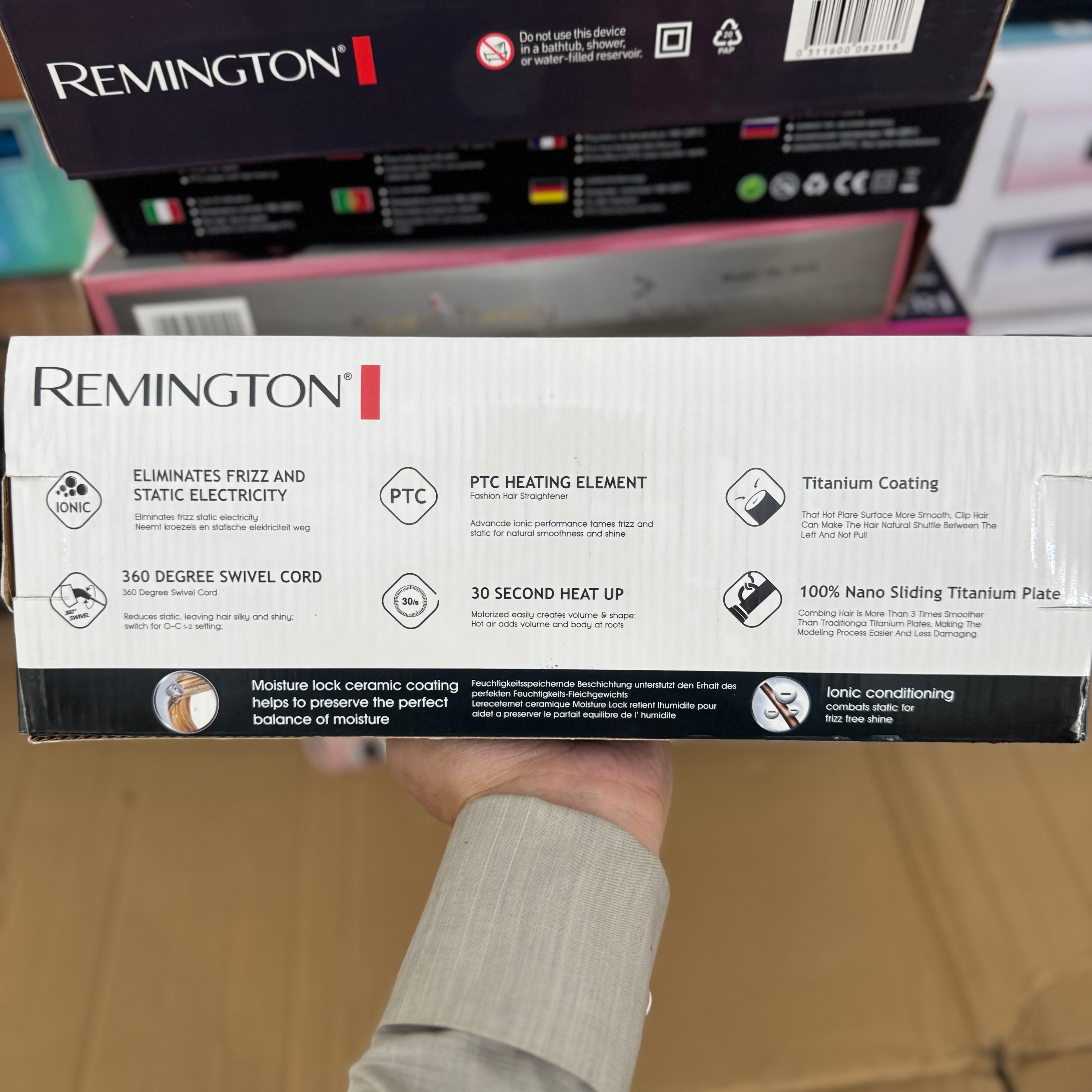 Lot Imported Remington Hair Straightener- Rm 253