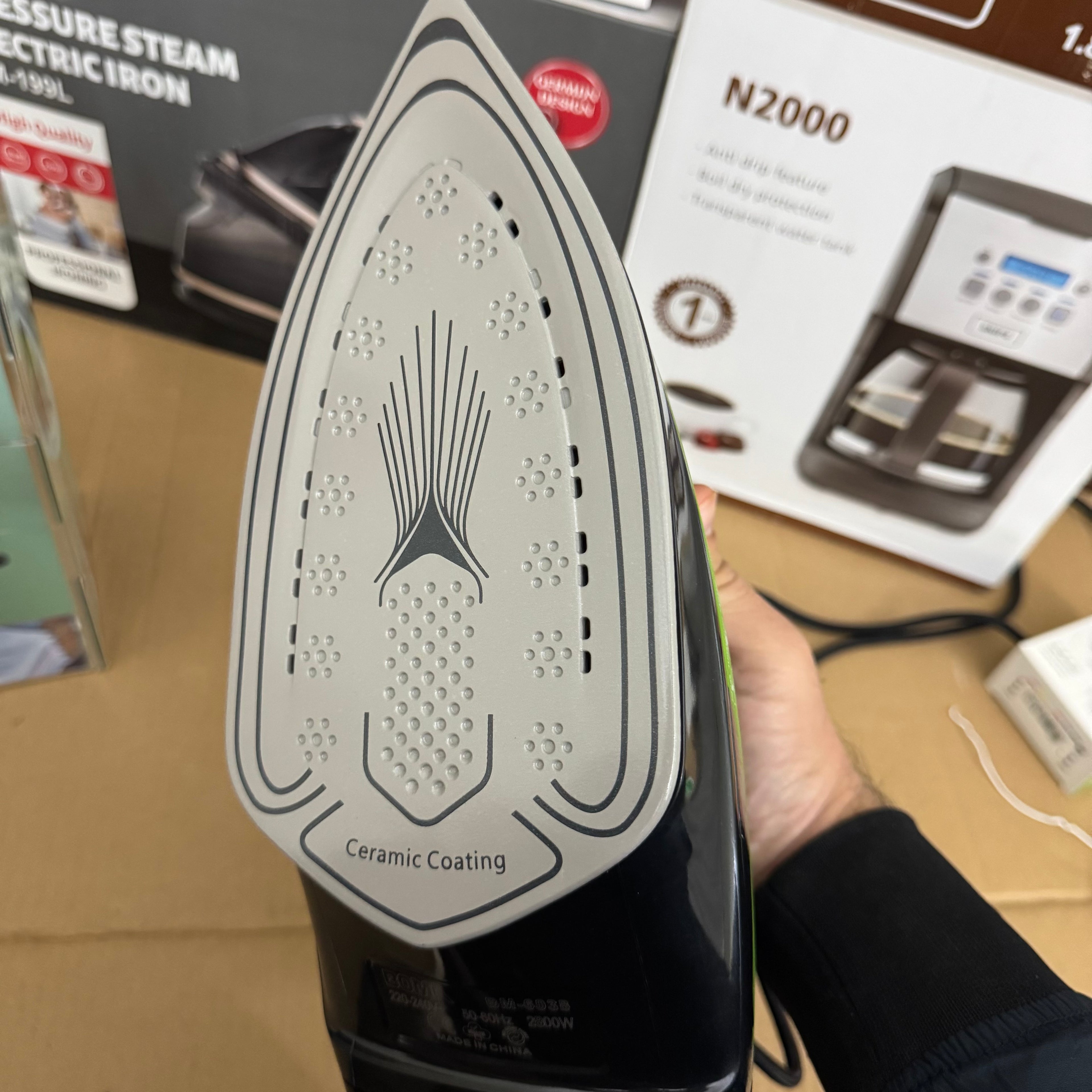 Boma BM-6038 28000W High-Performance Steam Iron