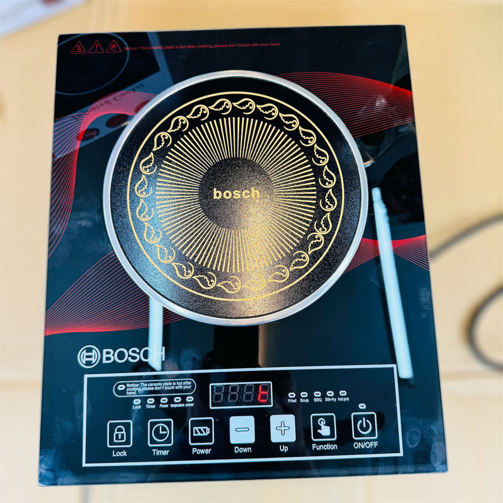 Bosch RBK-12 2200W Infrared Electric Cooker – Energy Saving Hot Plate with 3-Hour Timer