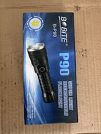 BOBITE P90 Rechargeable Flashlight – Lot Imported High Power Torch for Pakistan