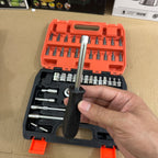 ShunDa 46-Piece 1/4" DR. Socket Set  Lot Imported