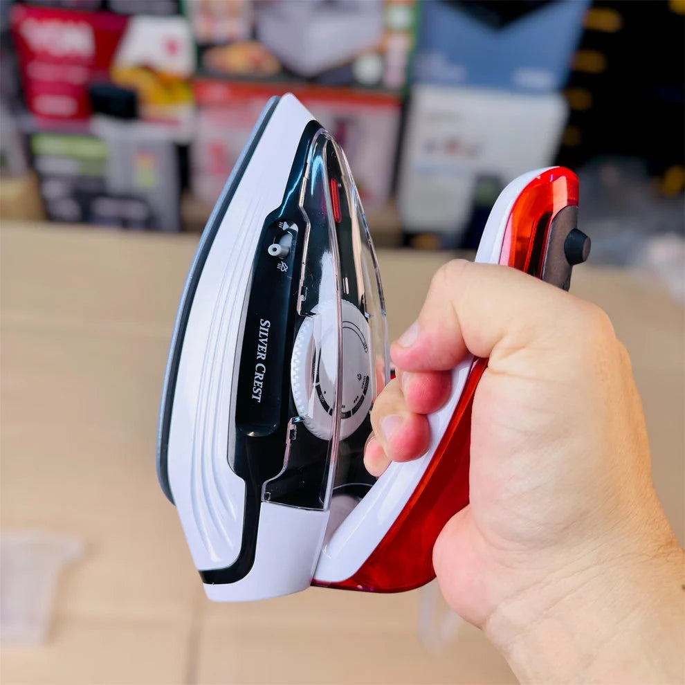 Silver Crest ZK-9090 1000W Travel Steam Iron – Wet & Dry Iron