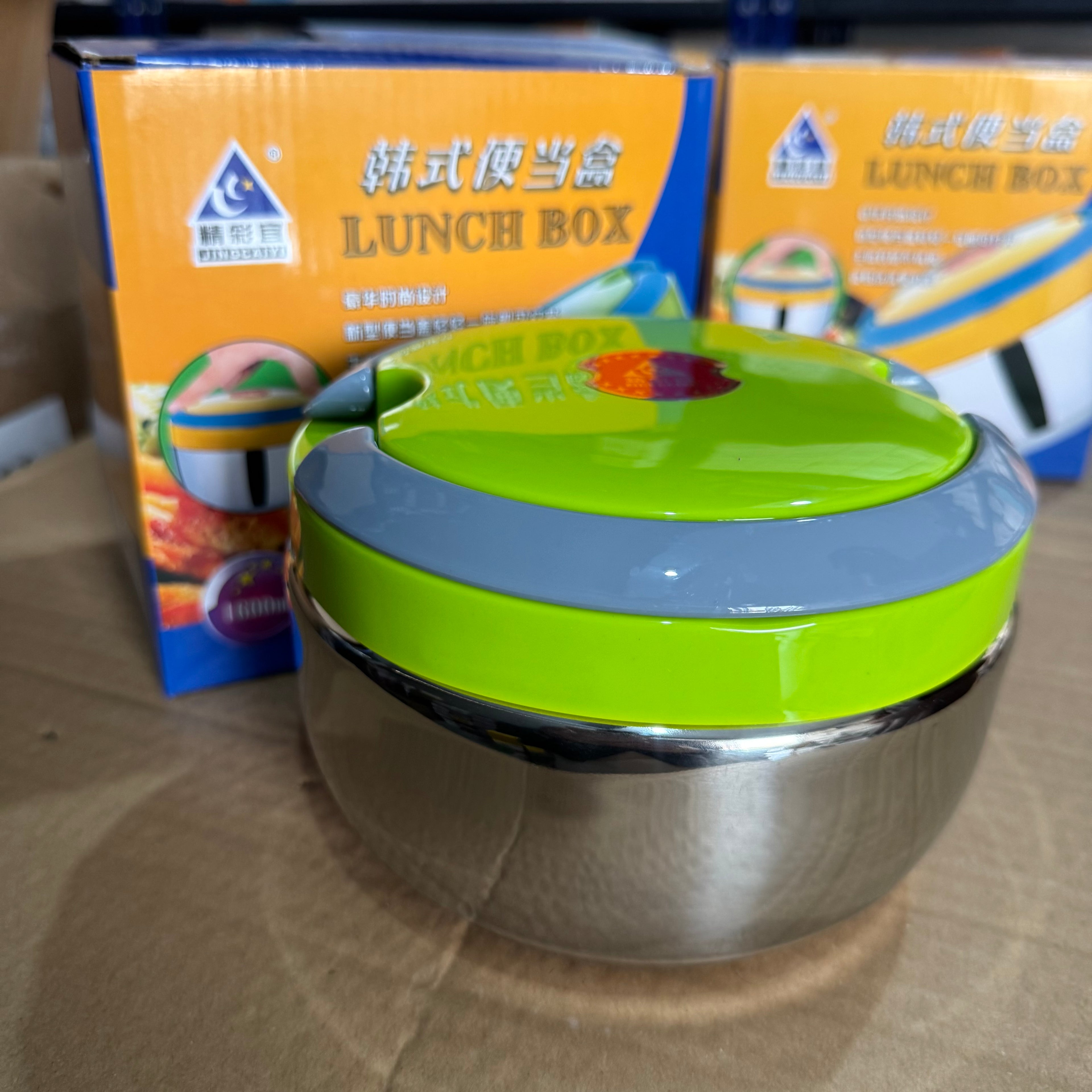 Jinkcaiyi 900ml Insulated Stainless Steel Lunch  Lot Imported