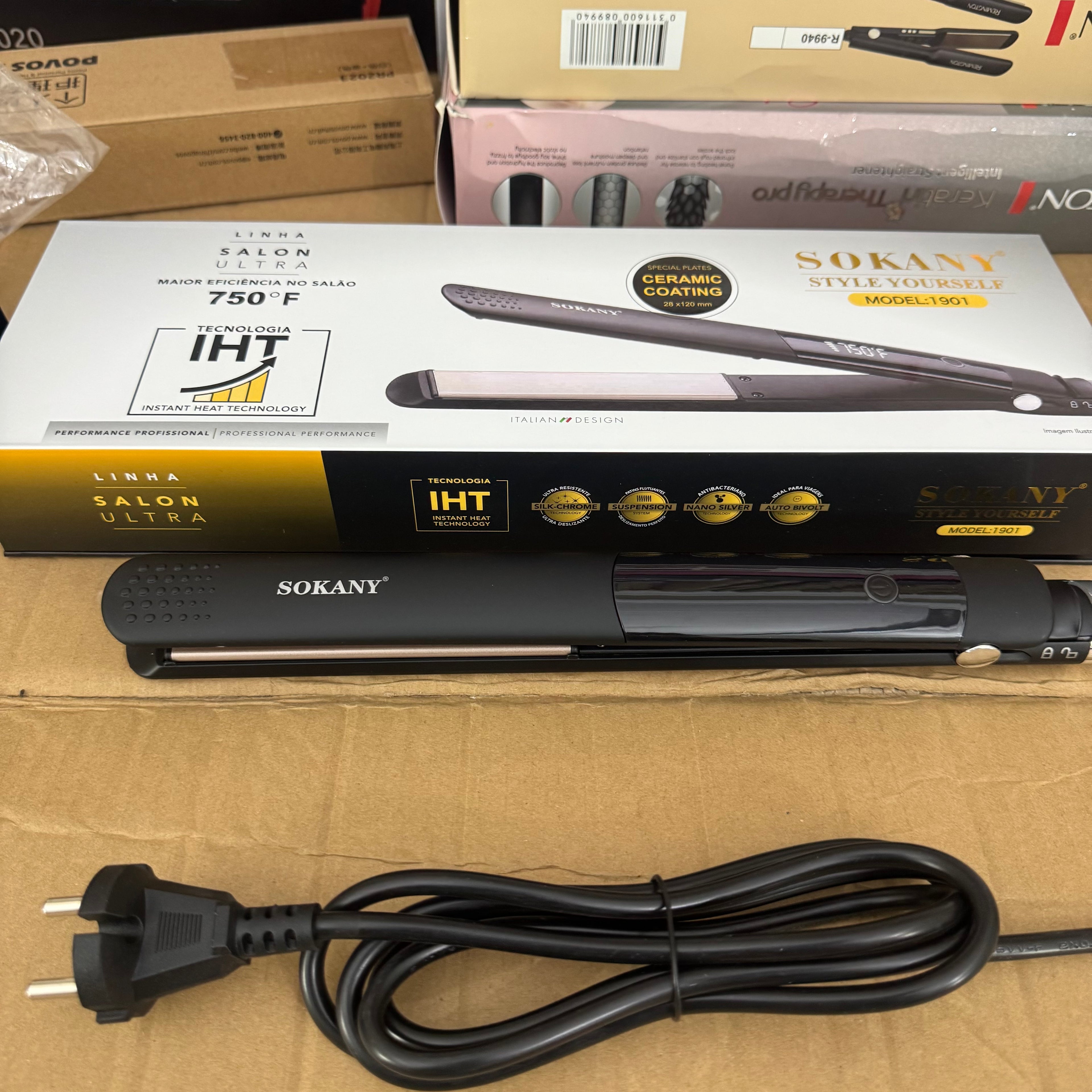 Lot Imported Sokany Salon Ultra Hair Straightener Model 1901