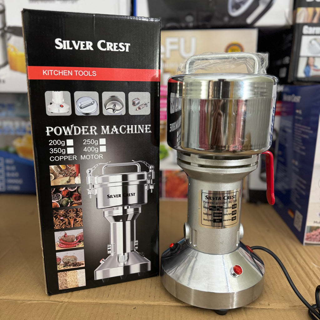 Silver Crest 350g Electric PowderLot Grinding Machine – 1500W Lot Imported
