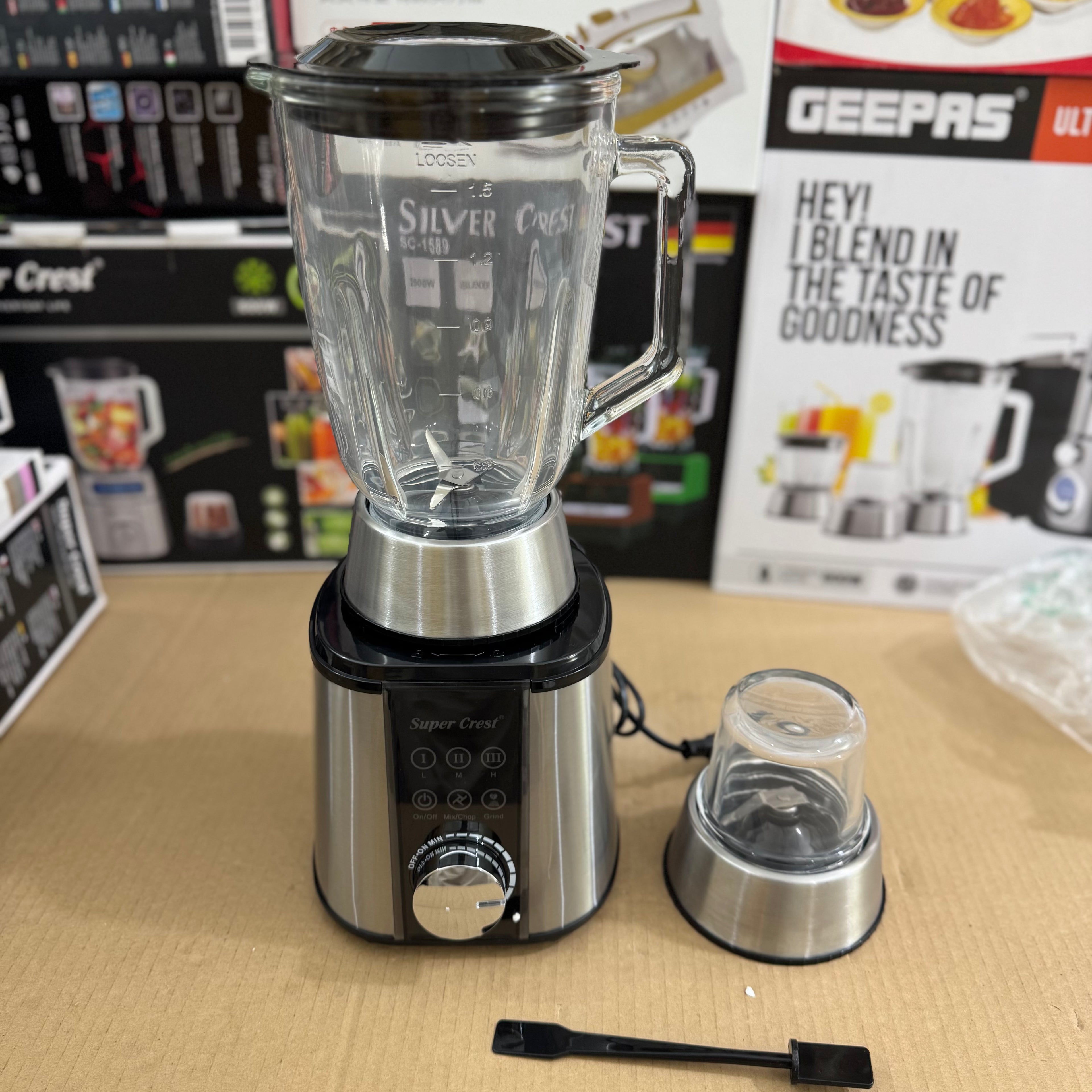 Super Crest 2-in-1 Blender & Grinder STC-8052