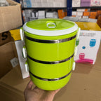 Lot Imported 3.0L Extra Large 3-Tier Stainless Steel Lunch Box