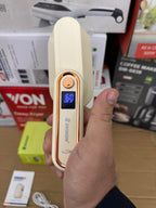 SHINON S-3913 Rechargeable Fabric Shaver | Digital Display Lint & Fuzz Remover