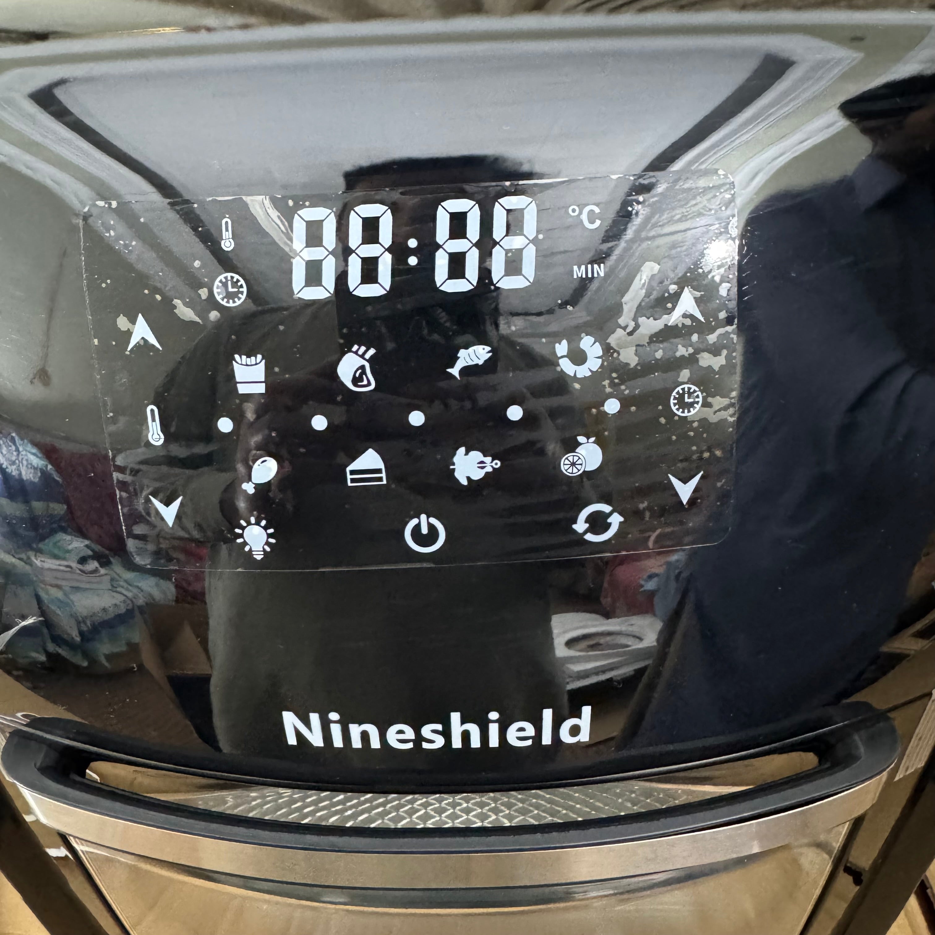 Lot Imported Nineshield KB-1200 The Chef Air Fryer