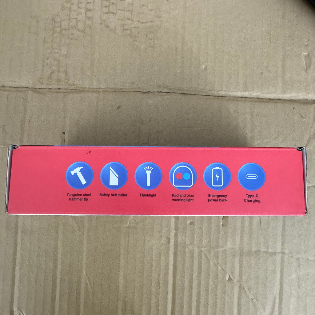 ABD-2304 Multifunctional Emergency Flashlight – USB Rechargeable LED Torch with Side Light & Power Bank LOT IMPORTE