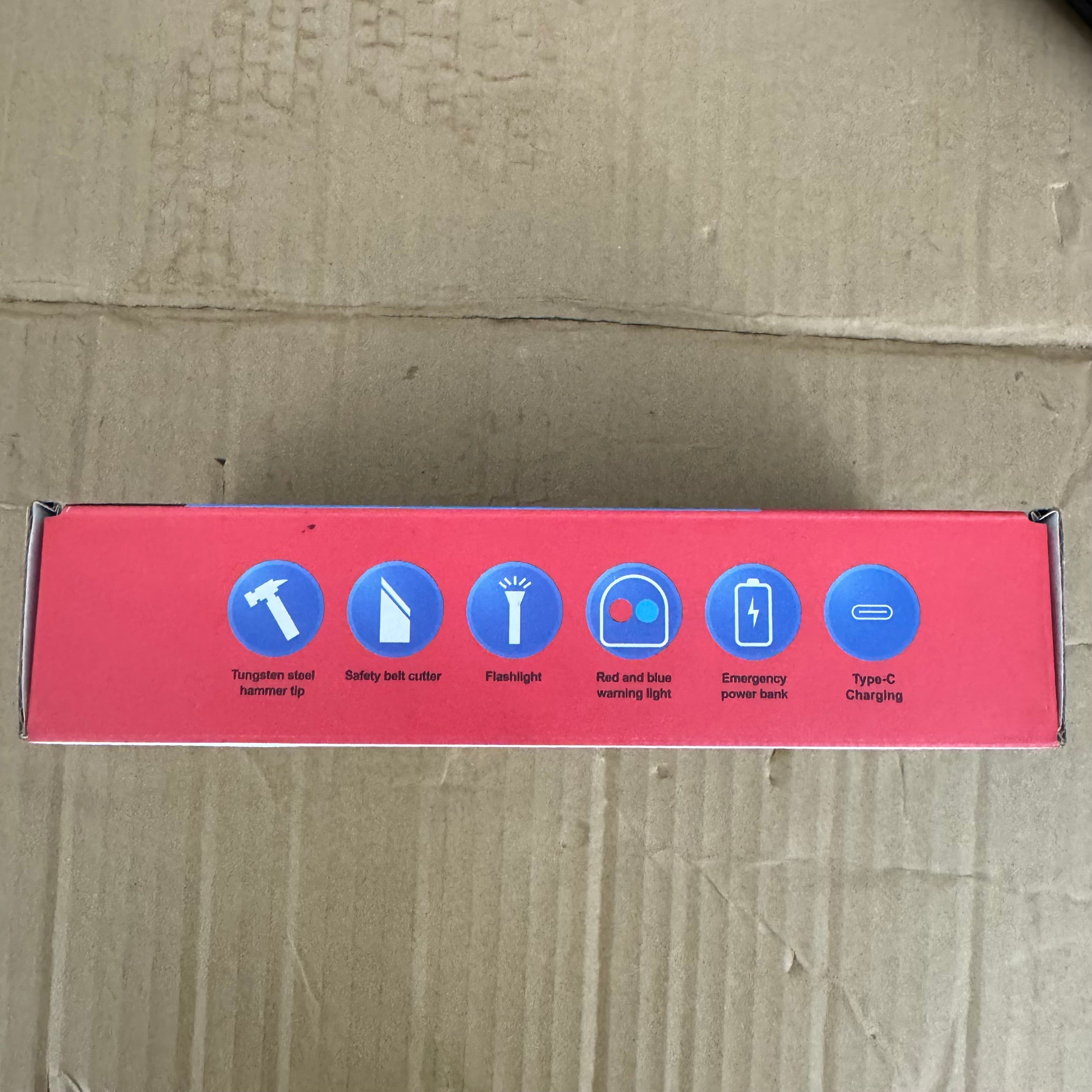 ABD-2304 Multifunctional Emergency Flashlight – USB Rechargeable LED Torch with Side Light & Power Bank LOT IMPORTE