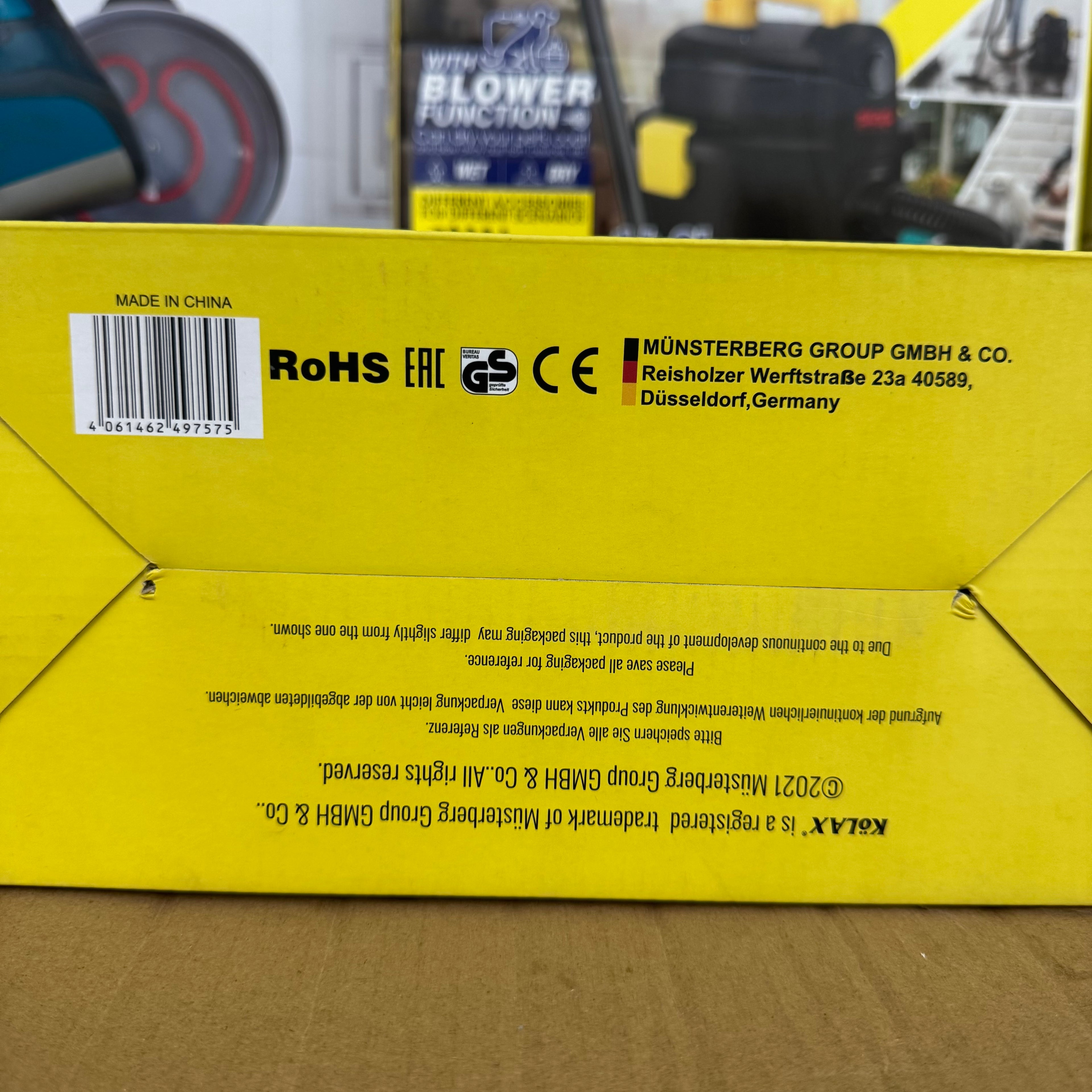 Lot Imported KöLAX Steam Iron Art.-Nr. 822463 (2400W)