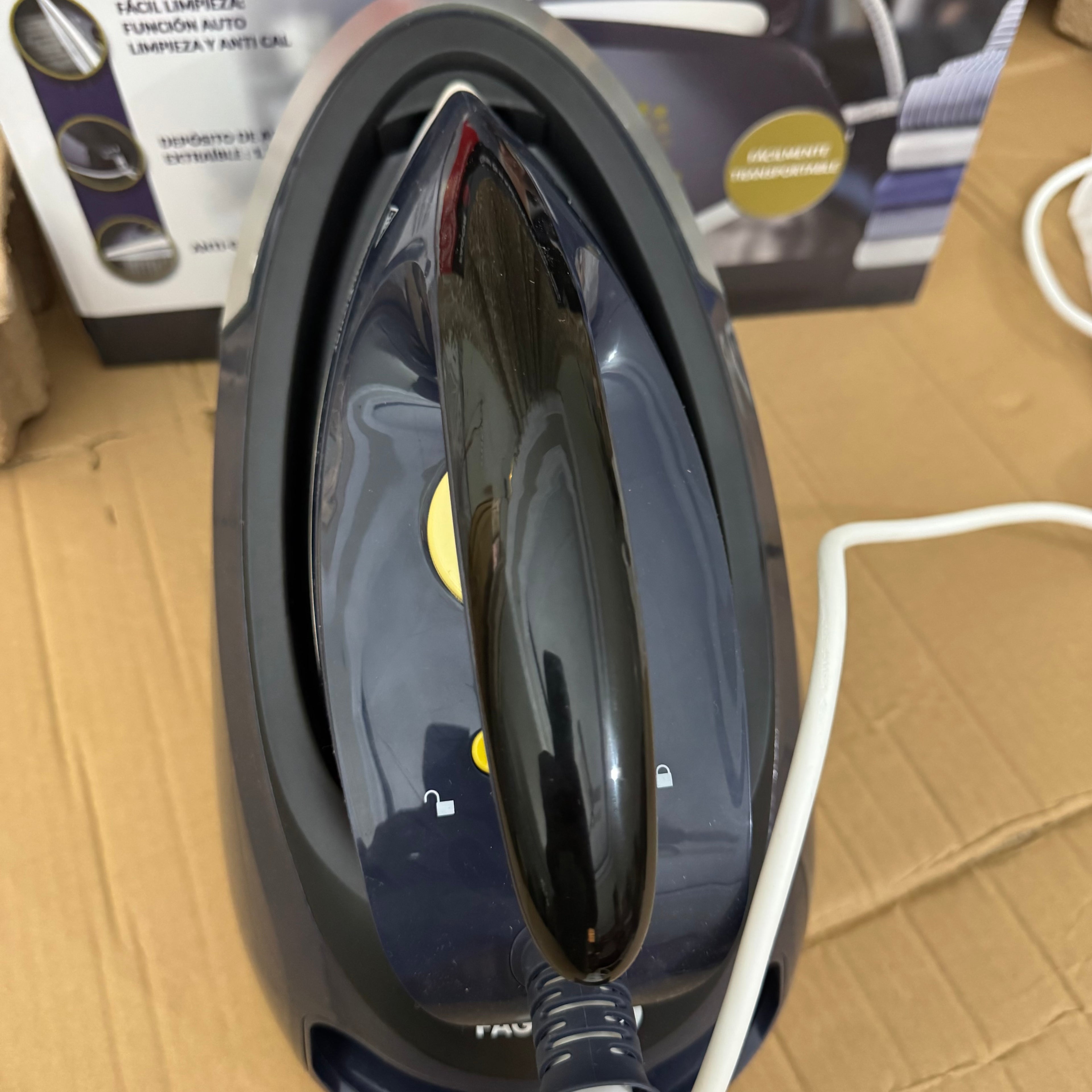 Fagor 1.7L Portable Ironing System with Anti-Calc Lot Imported