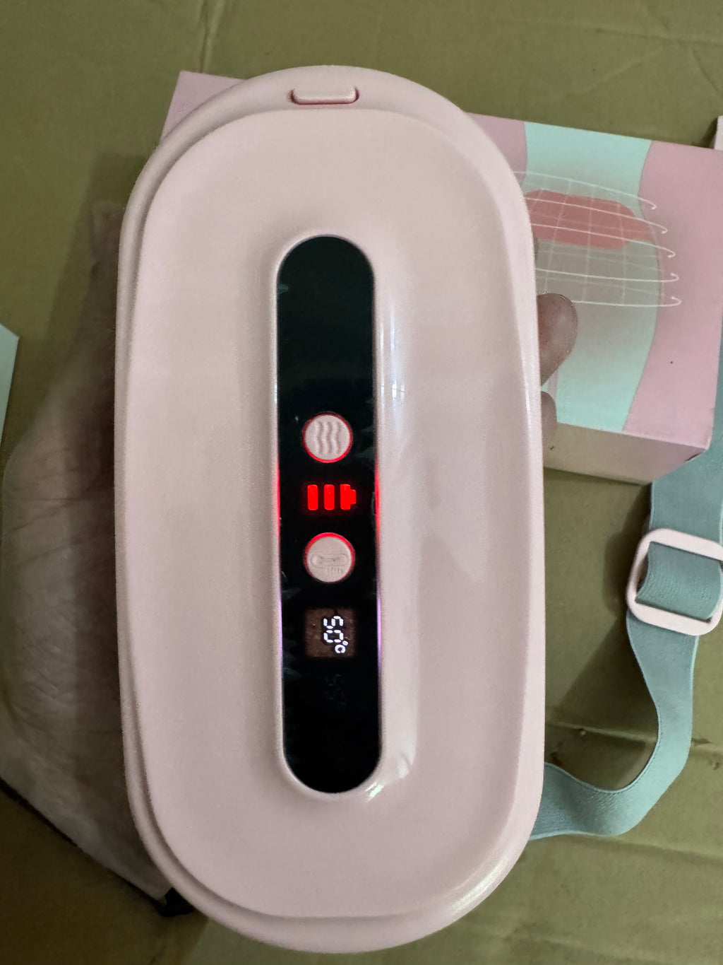 Lot Imported Wearable Heating Pad – Portable Menstrual & Waist Relief Belt