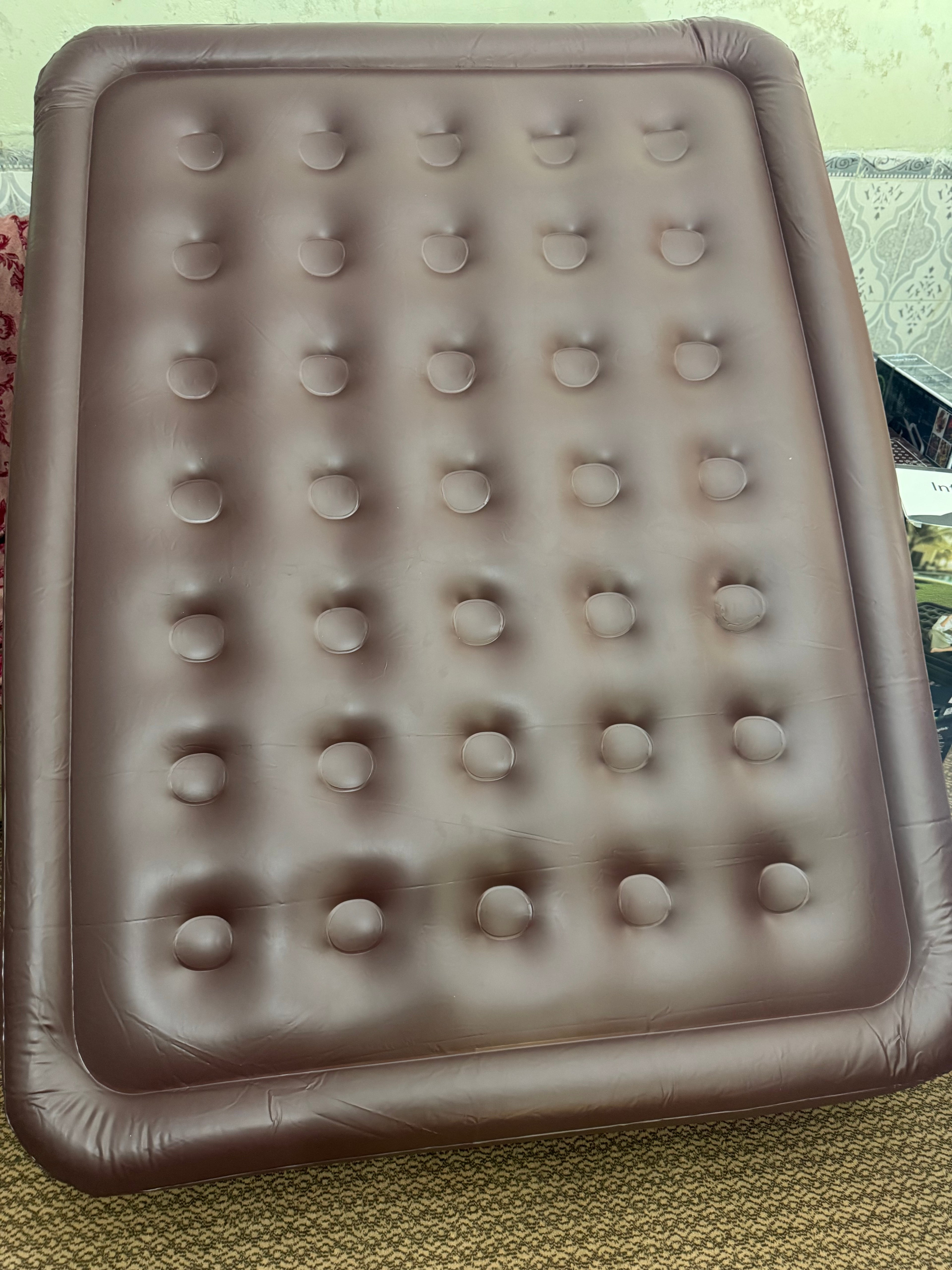 Leedsooy Double Size Inflatable Air Bed - Model 94004 Lot Imported