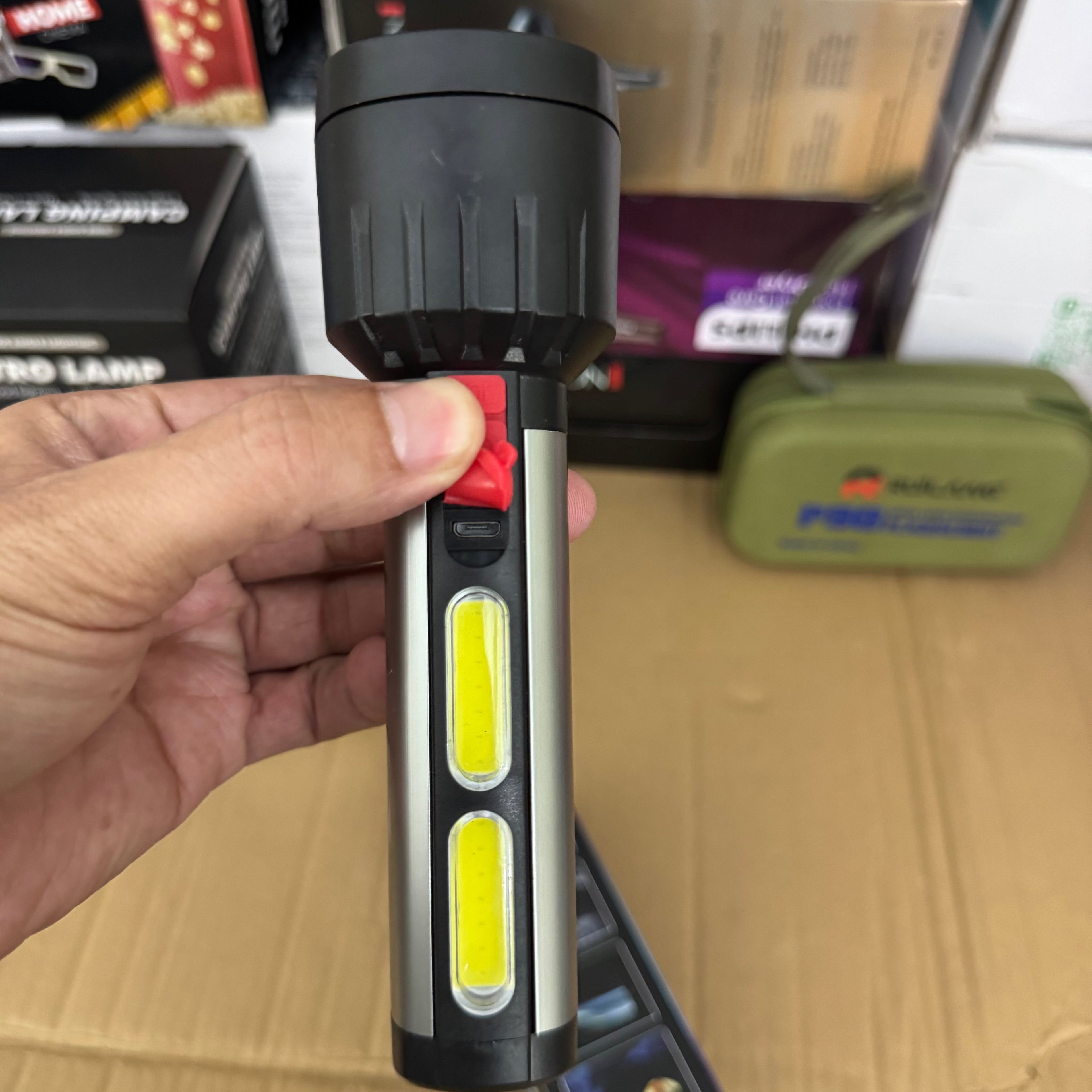 Lot Imported Coba USB LED Flashlight - CB-C91U