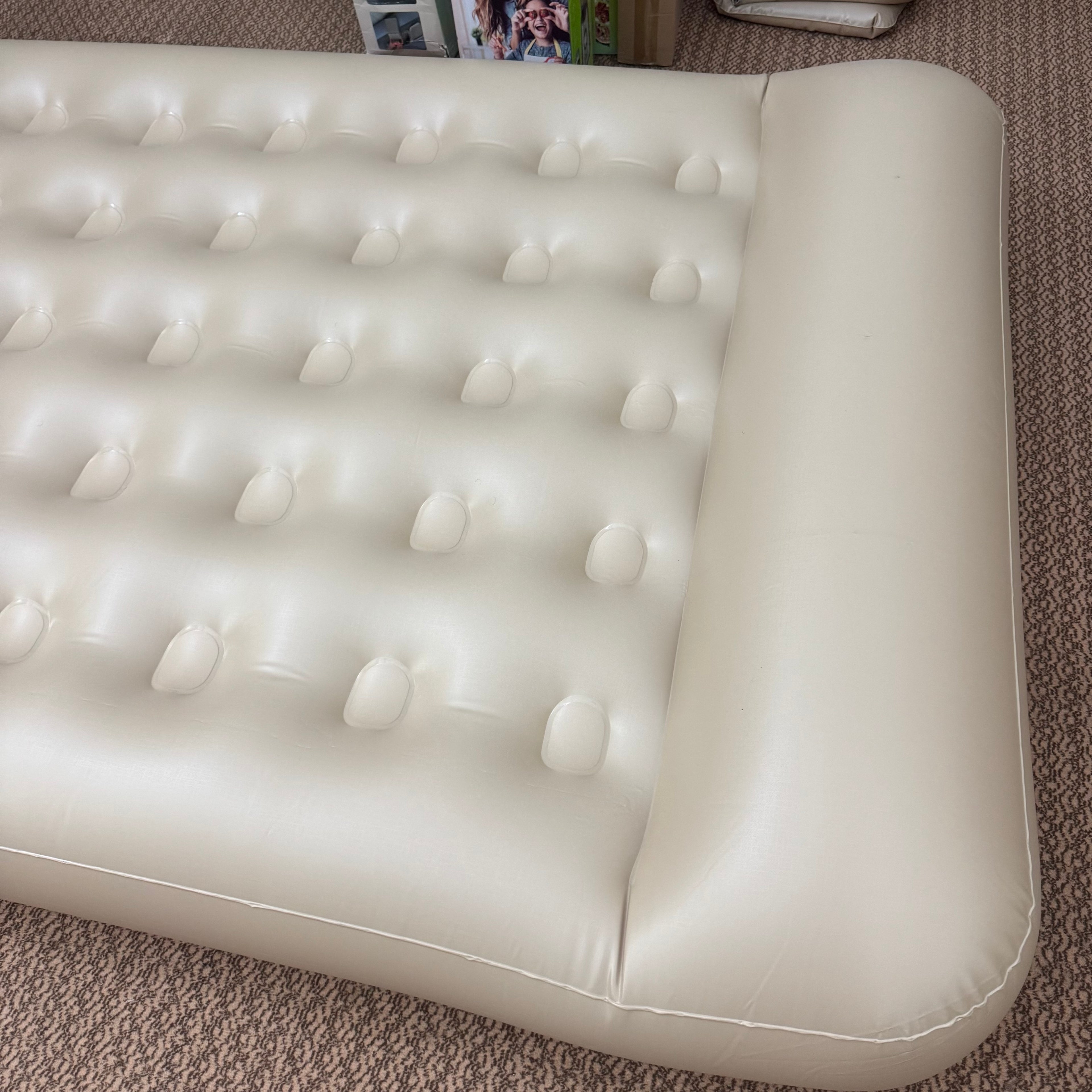 Double Size Inflatable Air Bed with Electric Pump  Lot Imported