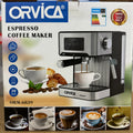 Orvica ORM-6839 Espresso Coffee Maker | 20-Bar Professional Milk Frother