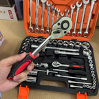 61-Pcs Professional Chrome Vanadium Socket & Wrench Tool Set German