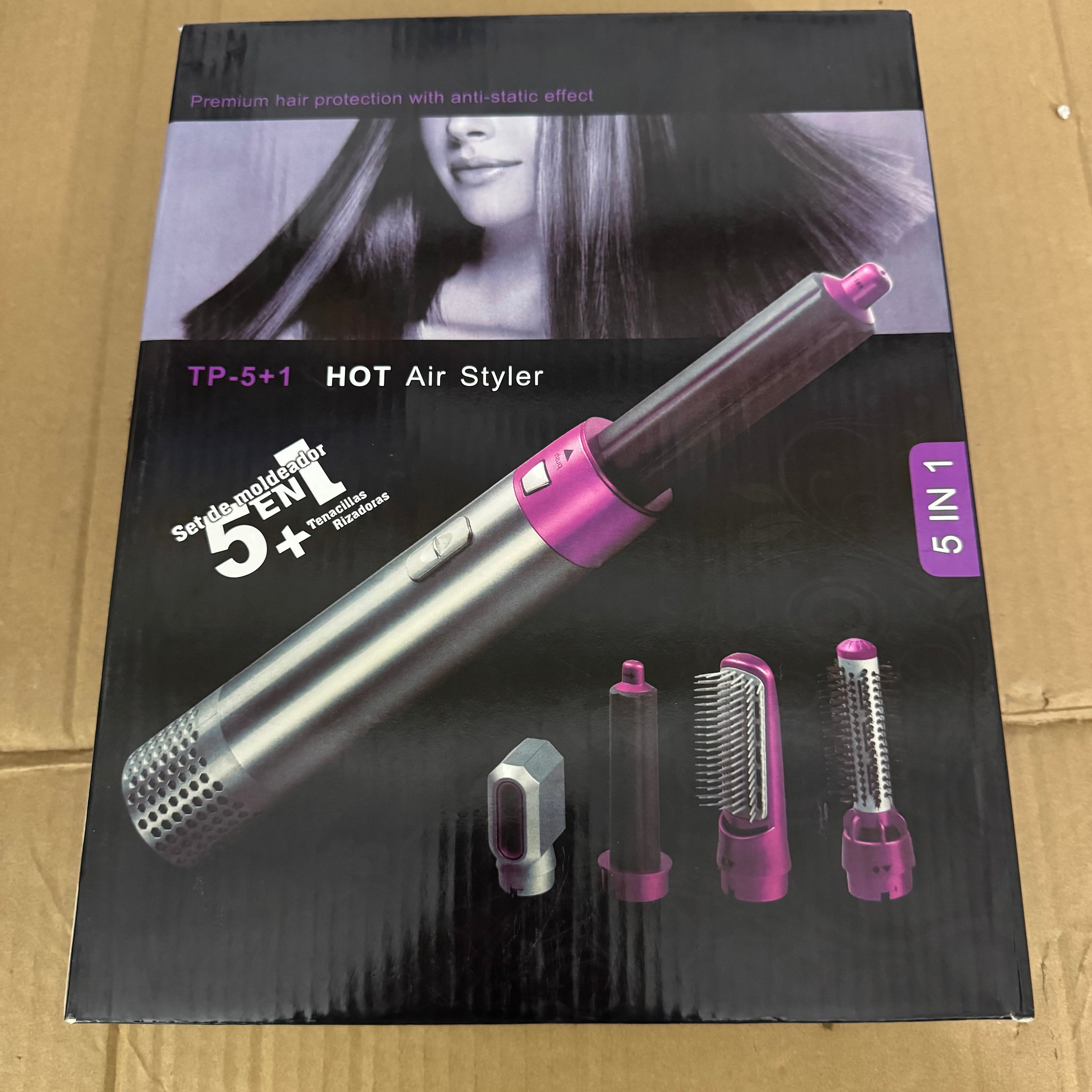5-in-1 Hot Air Styler & Hair Volumizer Set
