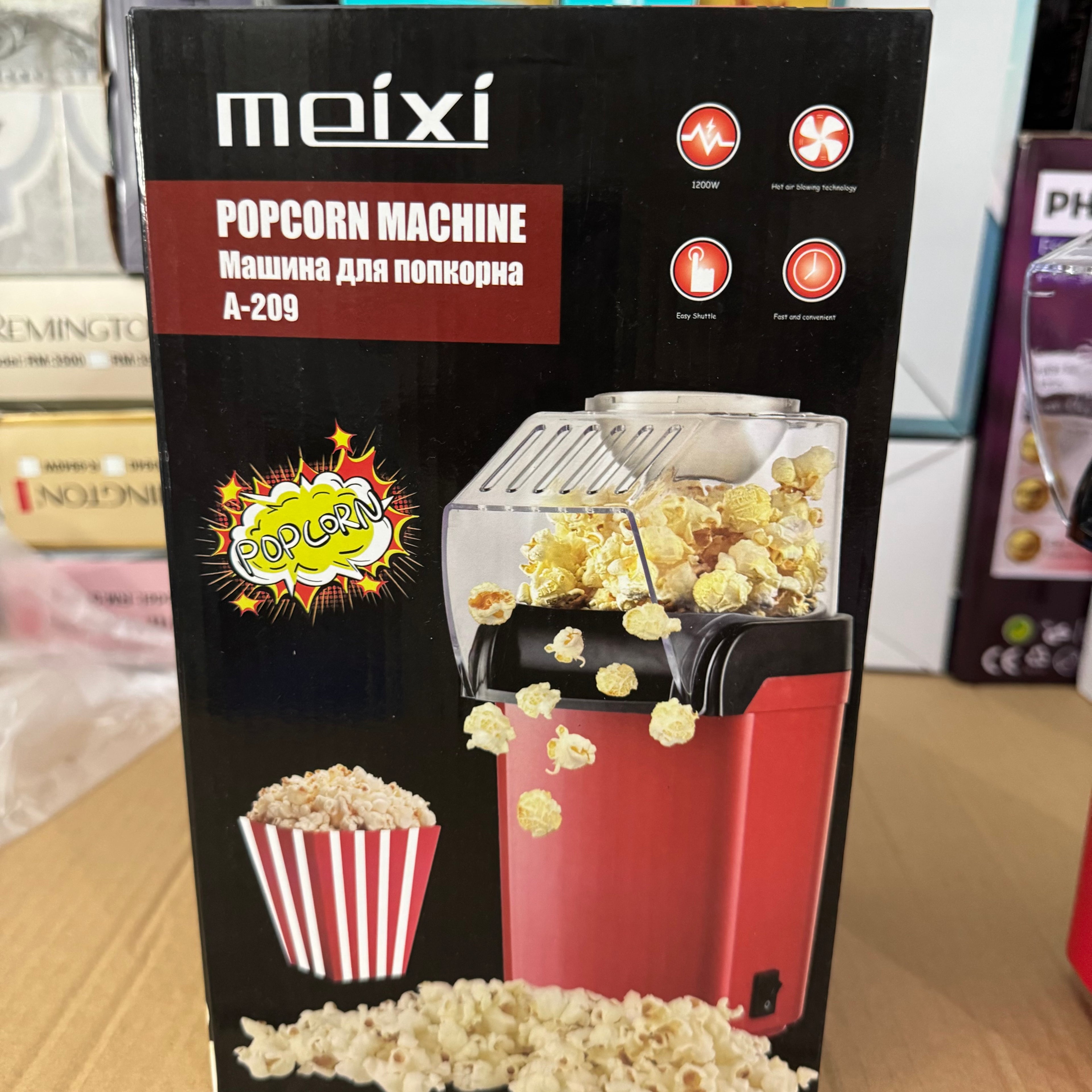 Lot Imported Meixi Electric Popcorn Maker - A-209