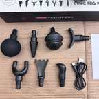 Lot Imported Blueidea LCD Display Fascial Gun – Deep Muscle Massage Gun with 8 Heads