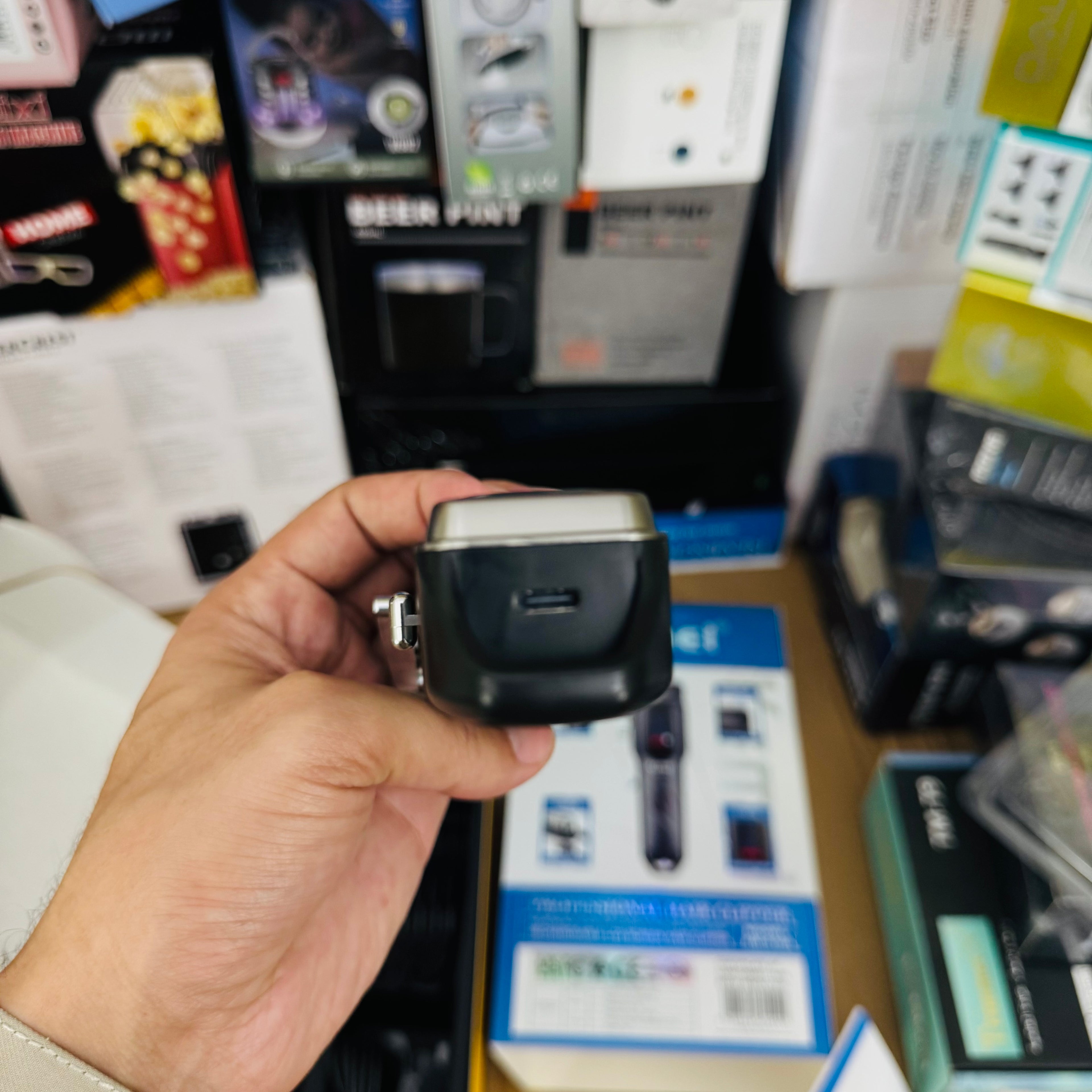 Lot Imported Kemei KM-519A Professional Hair Clipper - 2000mAh Metal Handle Trimmer