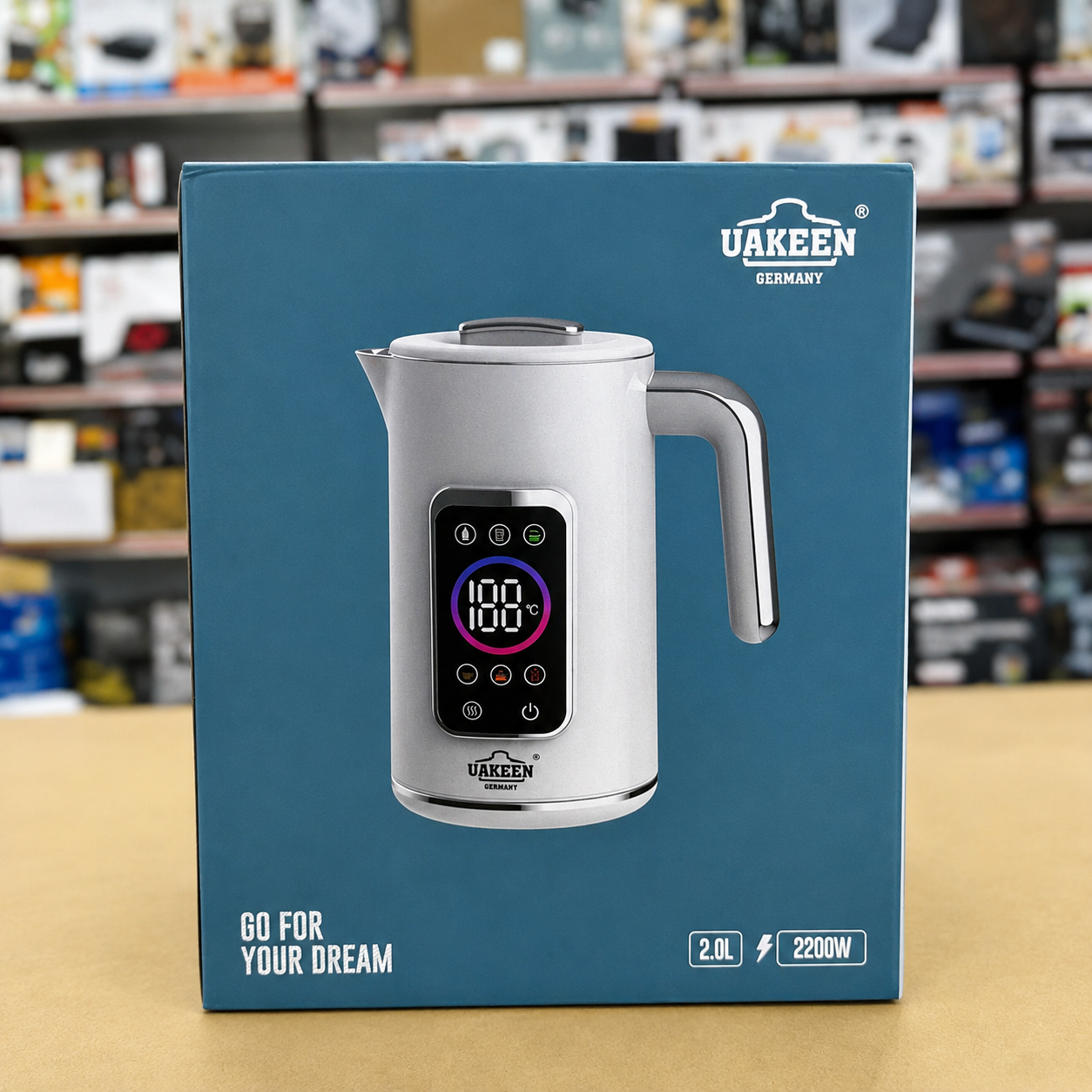 Uakeen 2L Digital Keep Warm Electric Kettle ZL-042