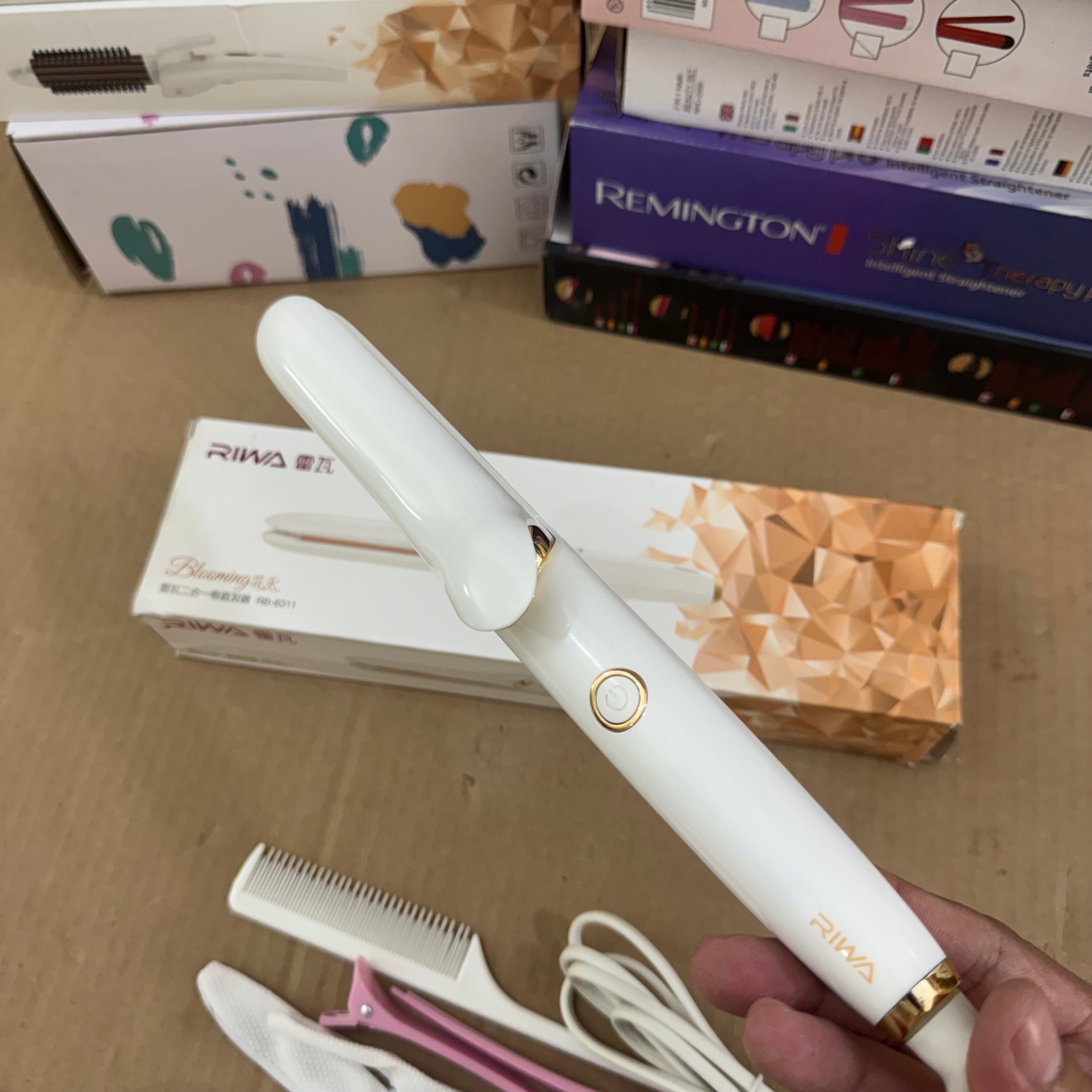 RIWA 2-in-1 Hair Straightener & Curler RB-8311