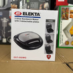 Elekta 3-in-1 Sandwich Maker | 700W Multi-Grill & Waffle Maker (EST-55SWG)