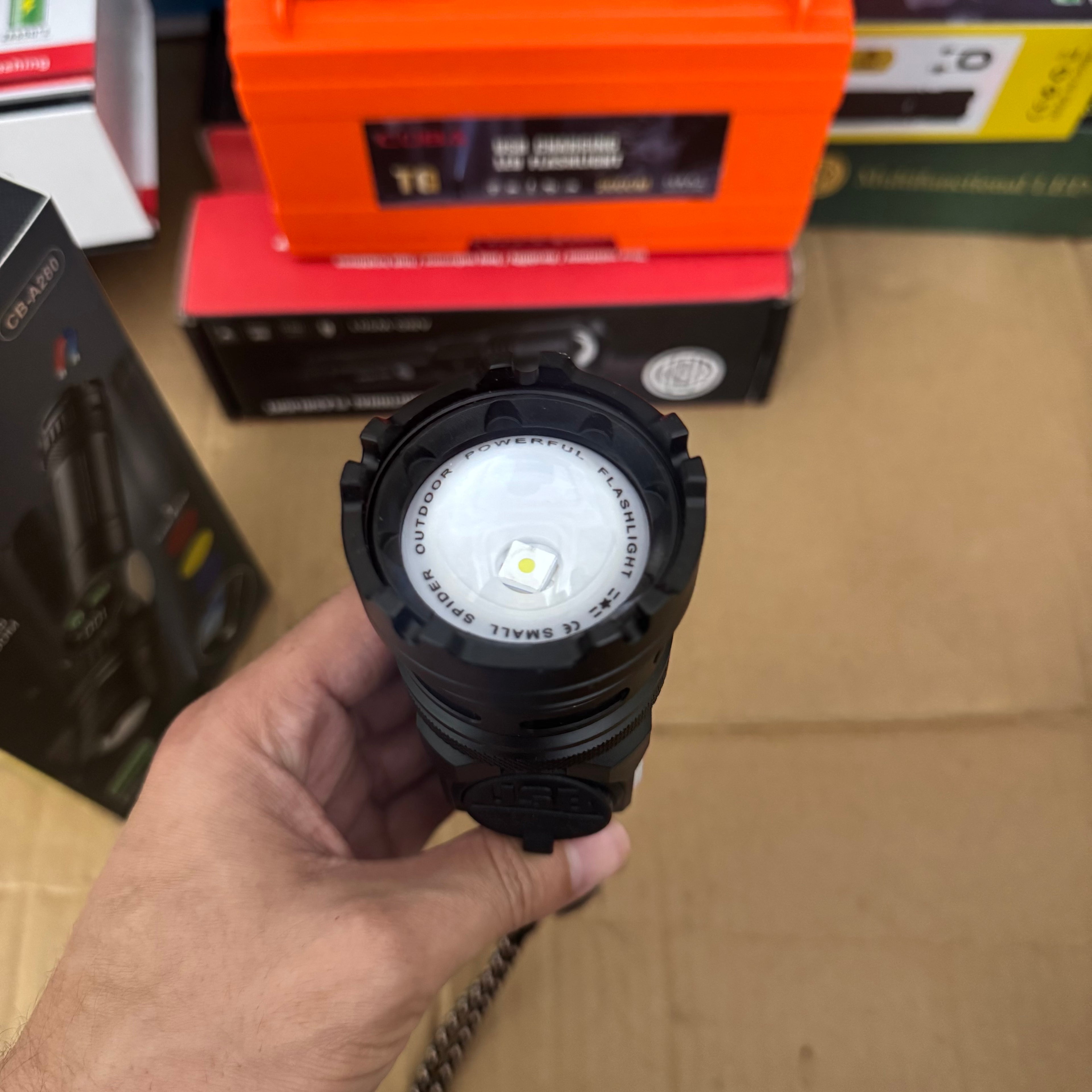 COBA CB-A280 Aluminum Alloy Flashlight Lot Imported