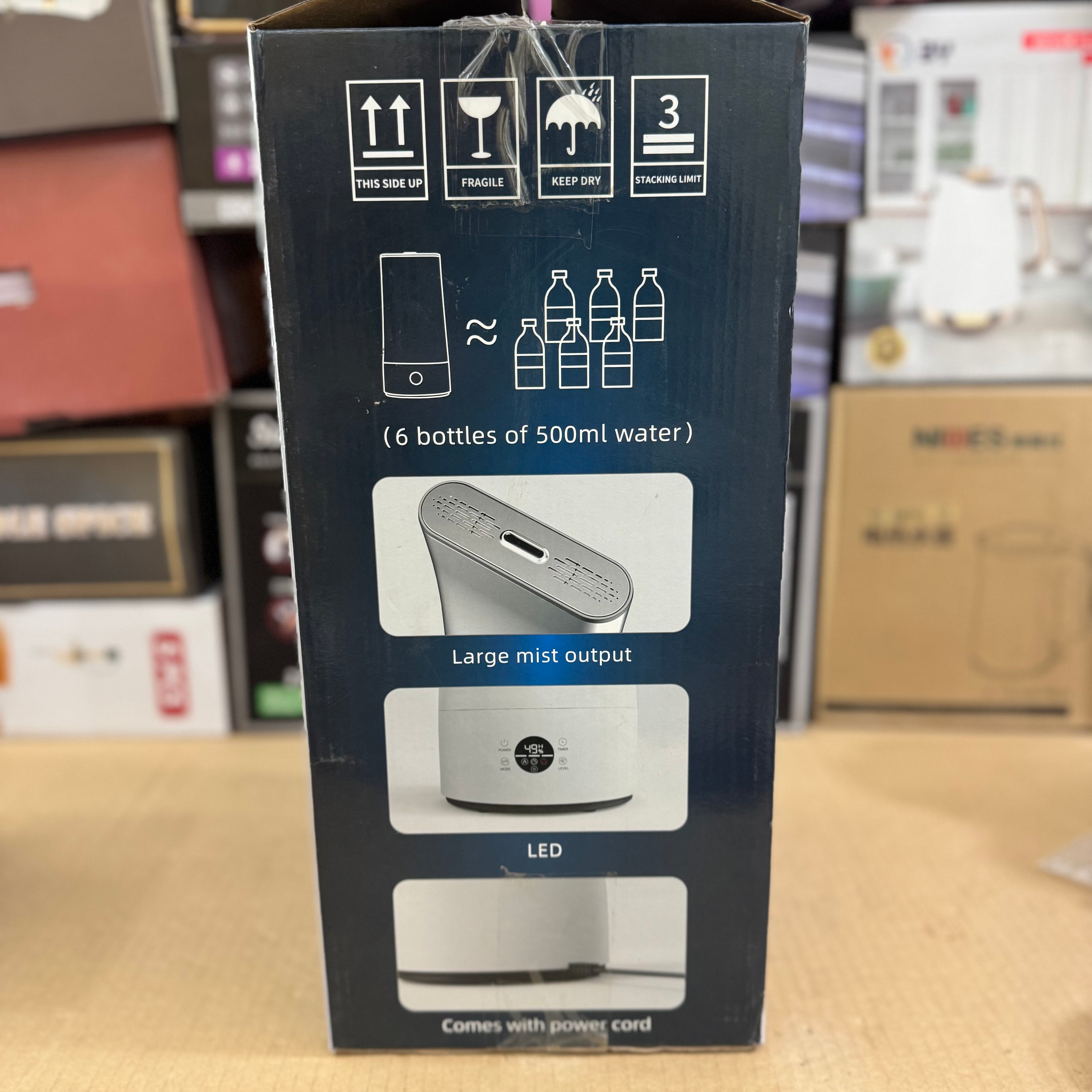 FFG Smart Air Humidifier - Ultrasonic Cool Mist Maker with Digital Display