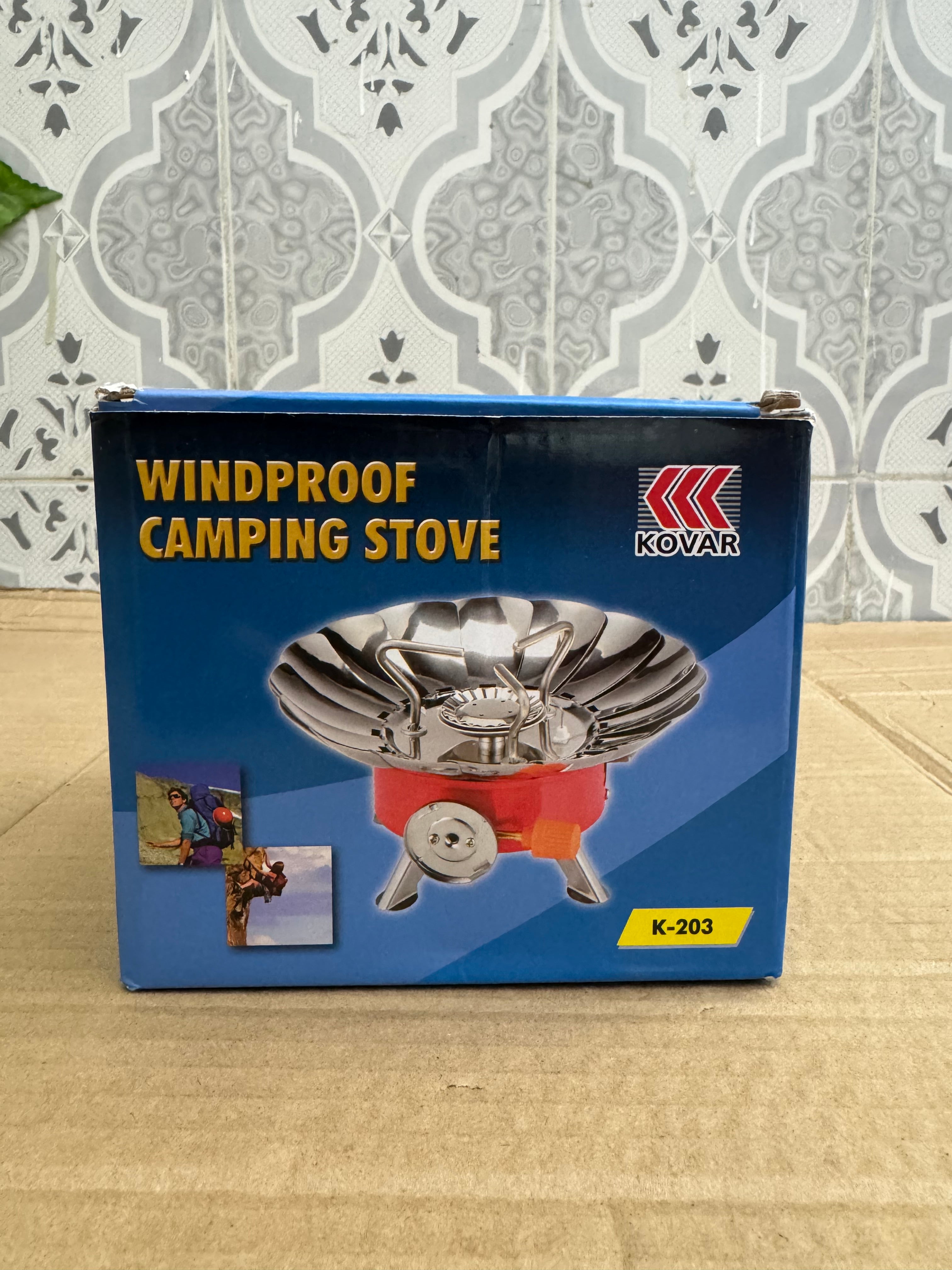 Windproof Camping Stove Portable Foldable Gas Burner – Outdoor Cooking Stove