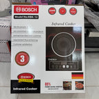 Bosch RBK-12 2200W Infrared Electric Cooker – Energy Saving Hot Plate with 3-Hour Timer