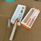 3-in-1 Rechargeable 18K Gold Plated Hair Remover & Eyebrow Trimmer