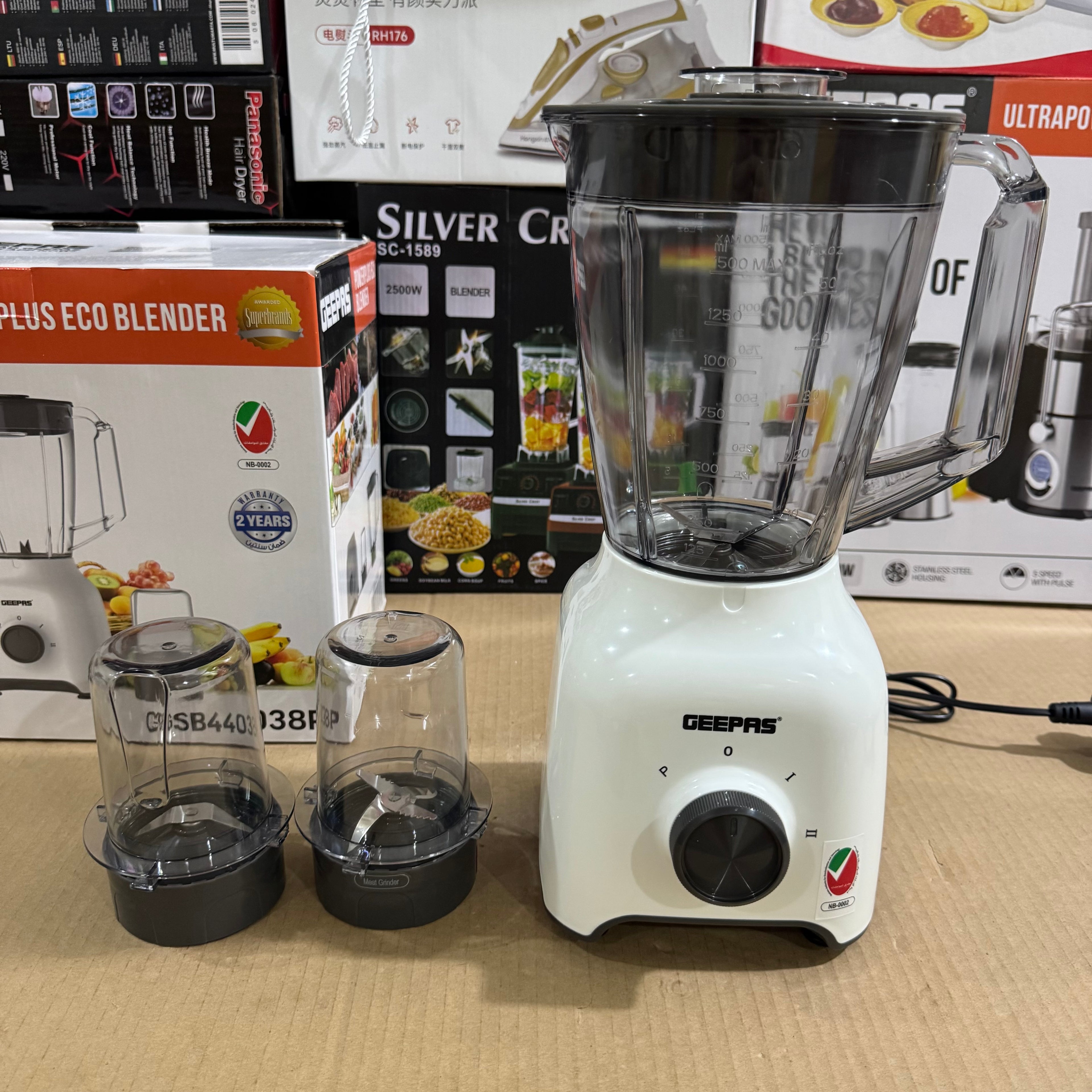 Geepas 500W PowerPlus Eco Blender GSB44038P