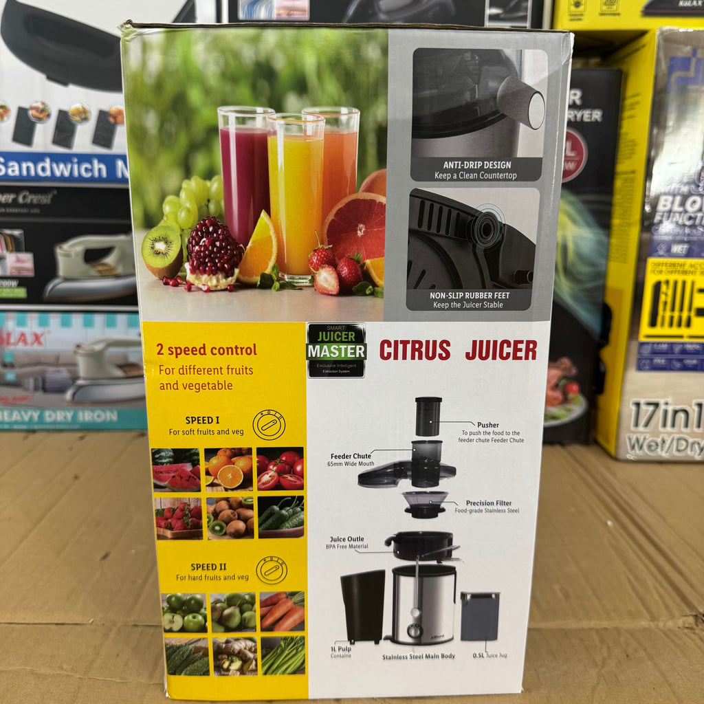 Lot Imported Axford Citrus Juicer Powerful Extractor