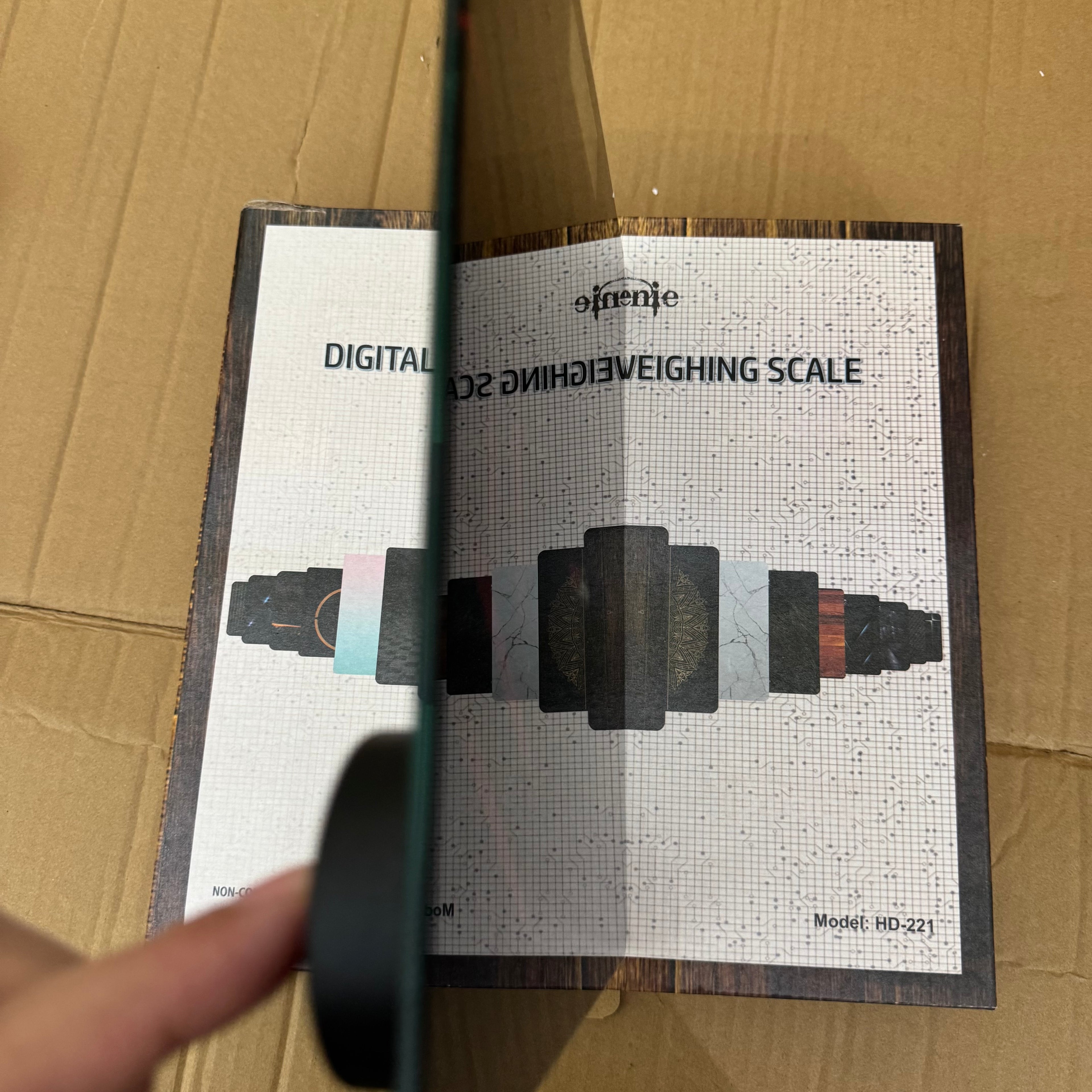 Healthgenie HD-221 Digital Weighing Scale - 180kg Capacity