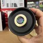 Premium 1.0L Insulated Thermal Tea Pot | Smart Temperature Display & Wood Handle