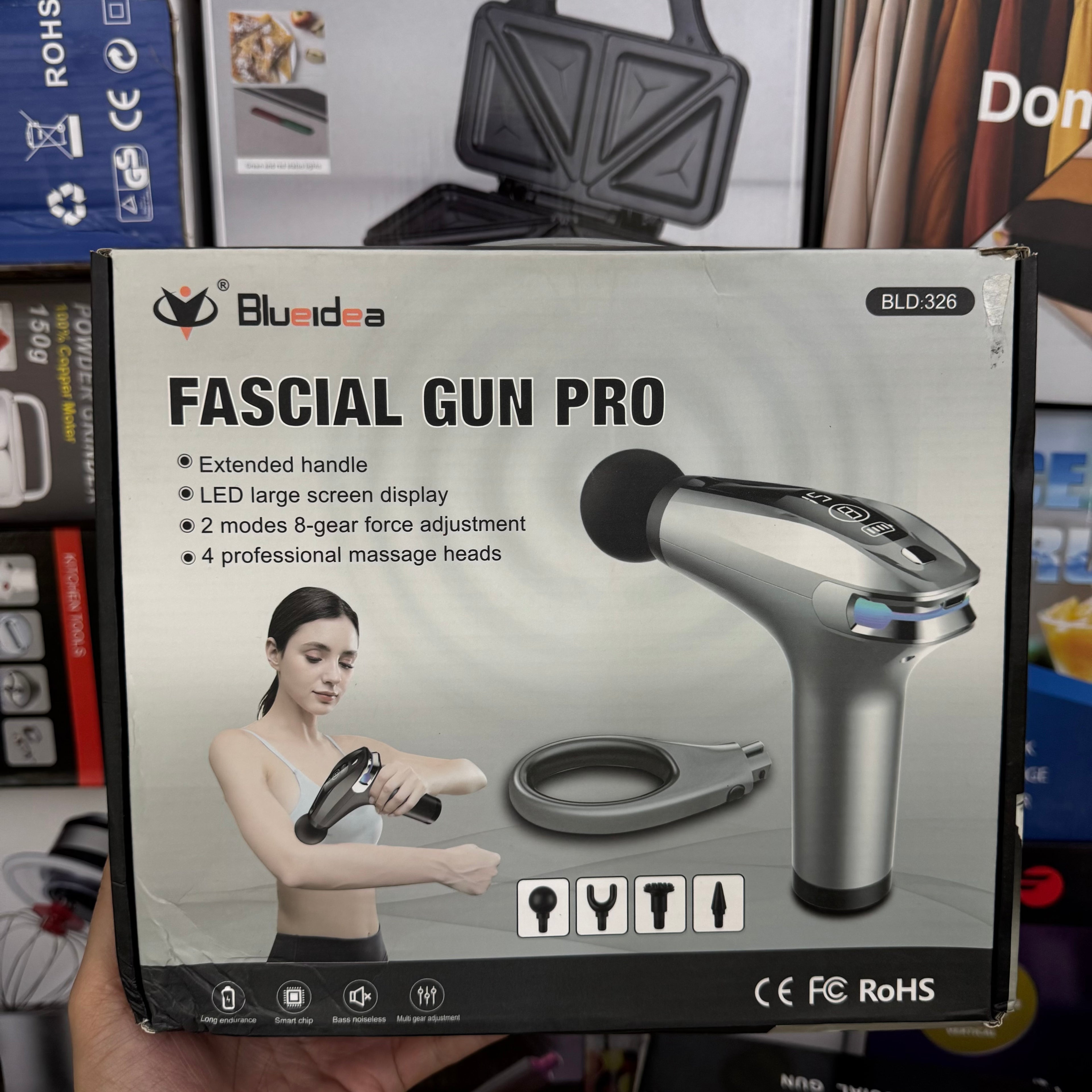 Blueidea Fascial Gun Pro BLD-325 – Deep Tissue Percussion Massager