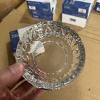 Deli Glassware Premium Crystal Ashtray – Model DSYG012-3 Lot Imported