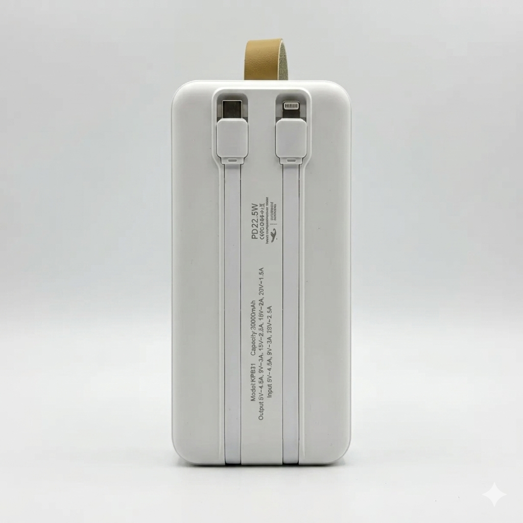 30000mAH 22.5W PD Fast Power Bank KPB31