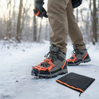Lot Imported Anti-Slip Shoe Ice Grips | Snow & Hiking Crampons – Pair (Pakistan)