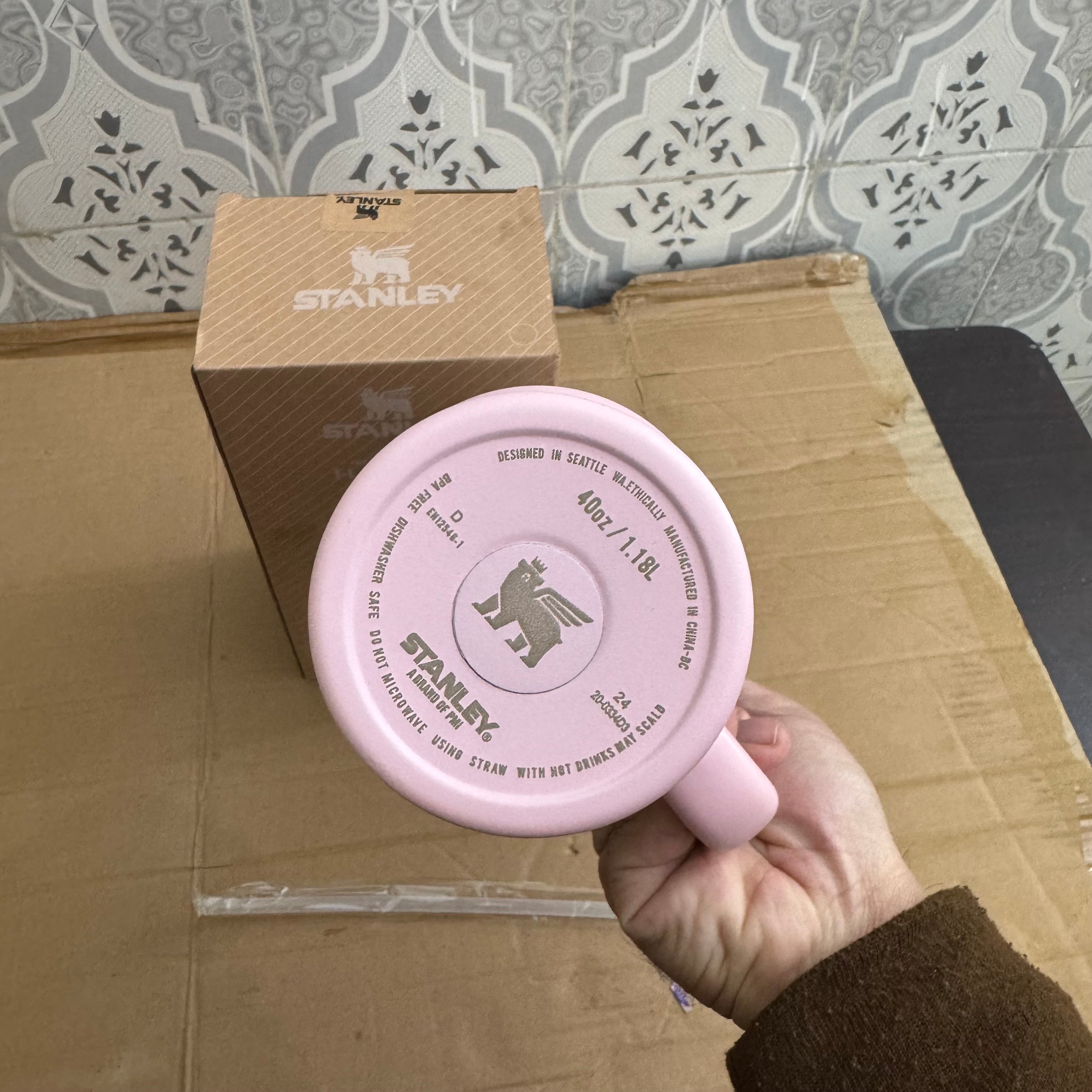 Lot Imported Stanley Quencher H2.0 Flowstate Tumbler – 40oz (1.18L) | Insulated Travel Mug with Handle & Straw