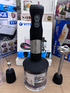 VITEK VT3411 ST Hand Blender Set 800W – Lot Imported | Multi-Function Blender for Kitchen