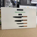 ZILLINGER Professional Japanese Knives 4-Piece Set - ZL-01 Lot Imported