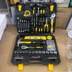 108-Piece Universal Tool Kit - Complete Home DIY Hardware Set with Carry Case German
